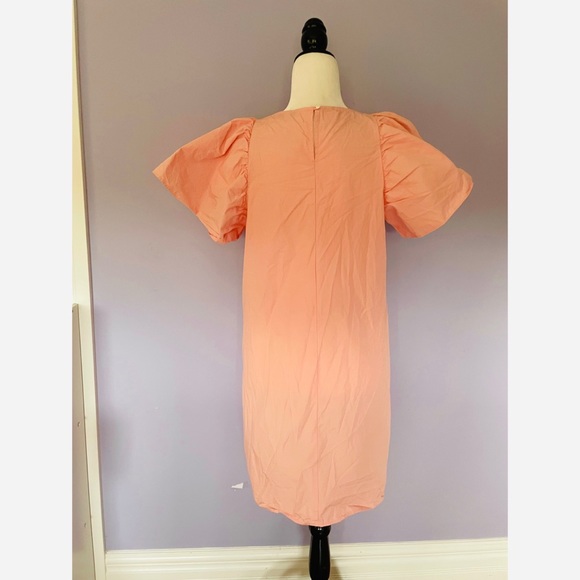 Madewell Fan Sleeve Poplin Mini Dress - Picture 8 of 9